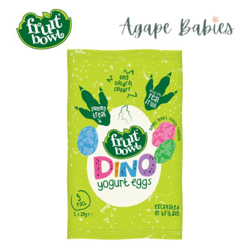 Fruit Bowl Dino Yogurt Eggs (5x20g) Exp: 09/24