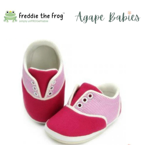Freddie the Frog Pre Walker Shoes - Andy Pink