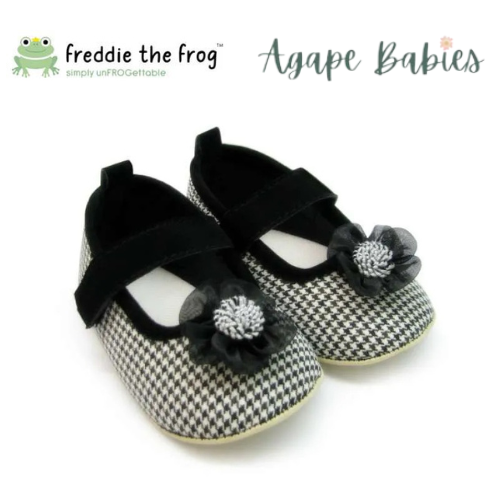Freddie The Frog Pre Walker Shoes - Carol Houndstooth