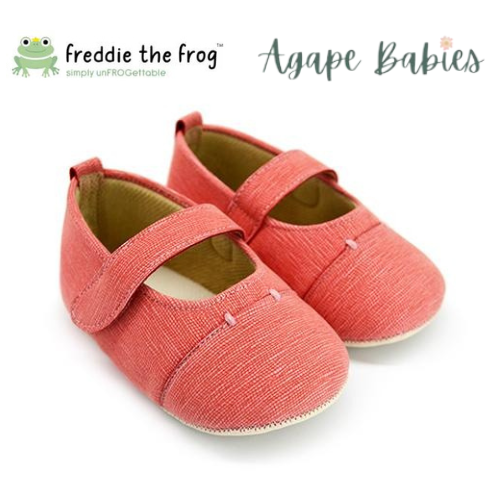 Freddie The Frog Pre Walker Shoes - Elaine Pink