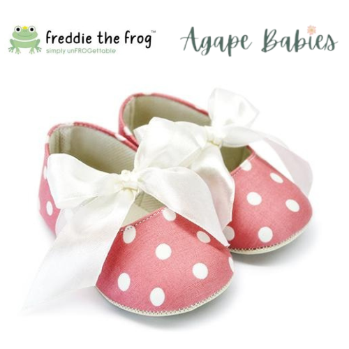 Freddie The Frog Pre Walker Shoes - Emma Pink