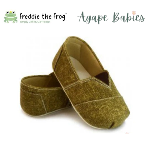 Freddie The Frog Pre Walker Shoes - Frappe Moccs