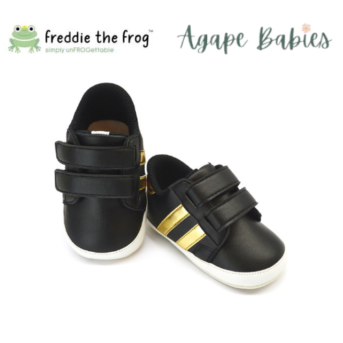 Freddie The Frog Pre Walker Shoes - Jaden Black