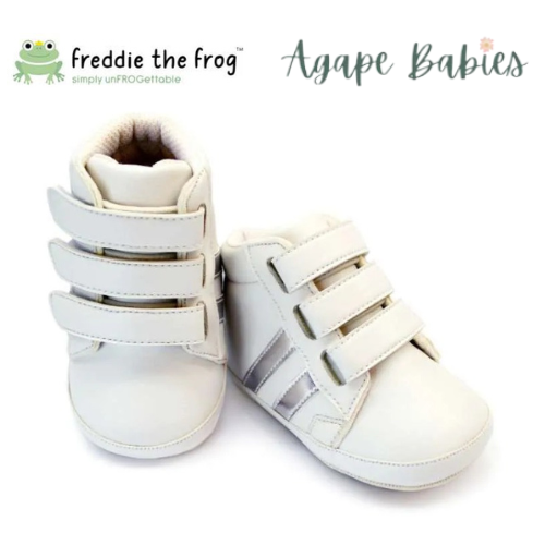 Freddie The Frog Pre Walker Shoes - Jordan White