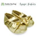 Freddie The Frog Pre Walker Shoes - Katie Sparkly Gold