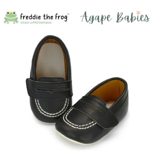 Freddie The Frog Pre Walker Shoes - Marc Black