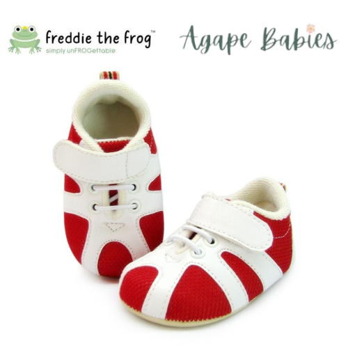 Freddie The Frog Pre Walker Shoes - Marvel Red