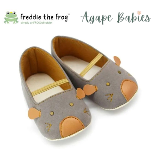 Freddie The Frog Pre Walker Shoes - Minnie Grey