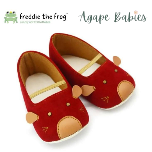 Freddie The Frog Pre Walker Shoes - Minnie Red