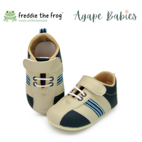 Freddie The Frog Pre Walker Shoes - Scott Navy Blue
