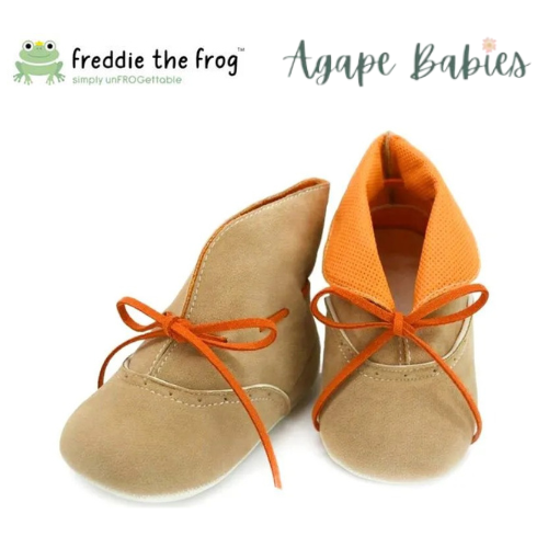 Freddie The Frog Pre Walker Shoes - Shitake Moccs