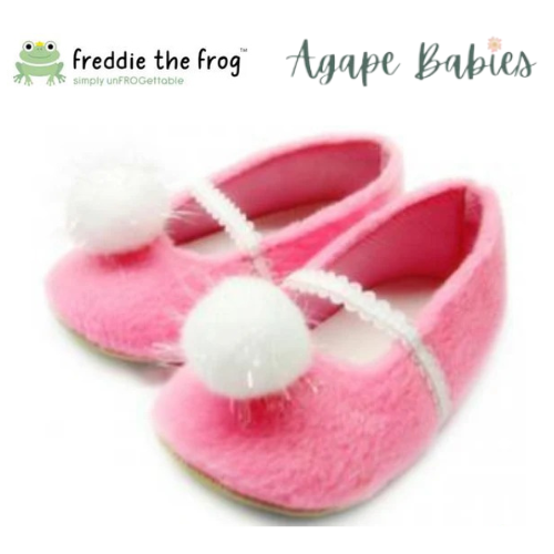 Freddie The Frog Pre Walker Shoes - Winter Series Pink