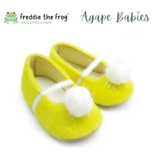 Freddie The Frog Pre Walker Shoes - Winter Series Yellow
