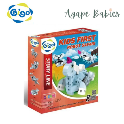 Gigo Story Line Kids First Robot Safari