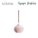 Bubble Silicone Pacifier Holder - Pink