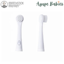 Matchstick Monkey Toothbrush Replacement Heads - White