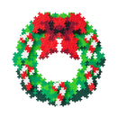 PLUS-PLUS Puzzle by Number - Christmas Wreath