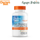 Doctor's Best CoQ10 plus PQQ with BioPerine, 60 vcaps. Exp: 01/27