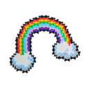 PLUS-PLUS Puzzle By Number Rainbow 500pcs