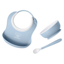 BabyBjorn Baby Feeding Set (1 Baby Bib, 1 Bowl And 1 Spoon) - 4 Colors
