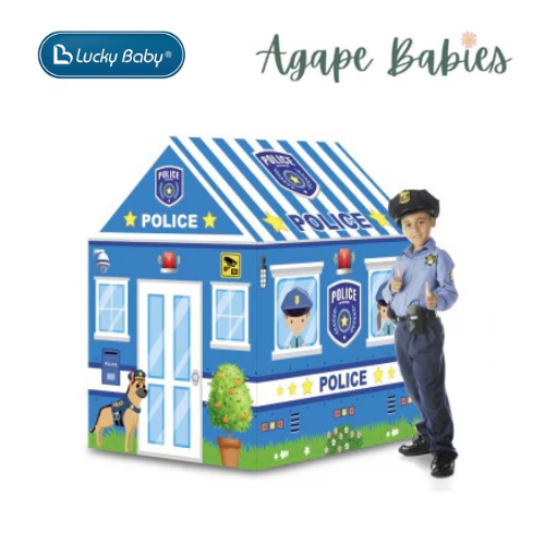 Lucky Baby Police Station Exploration Playhouse