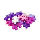 [2-Pack] PLUS-PLUS BIG Glitter Mix / 15 pcs Tube