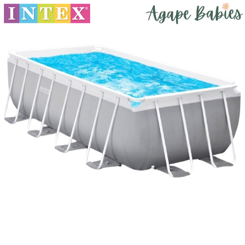 Intex Prism Frame Rectangular Pool Set (4m x 2m x 1.22m)