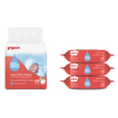Pigeon Aqua Baby Wipes 70s 3In1 With Fliptop