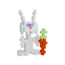 [2-Pack] PLUS-PLUS Bunny / 100 pcs Tube
