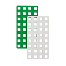 PLUS-PLUS BIG Baseplate - White/Green