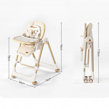 Lucky Baby Viner Swing & Highchair - Kaki