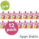 [12-Pack] Vitabio Cool Fruits Apple-Raspberry Organic Smoothie 90g