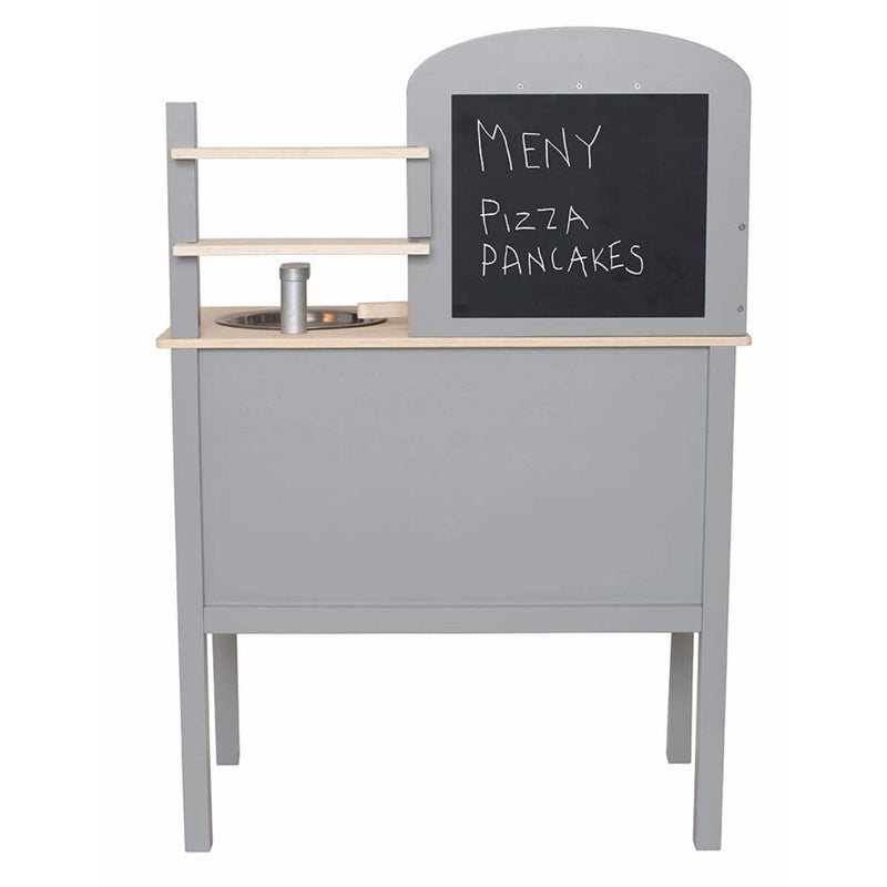 Jabadabado Kitchen With Pot & Pan Grey