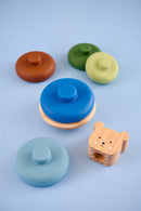 Jabadabado Stacking Toy Teddy Silicone