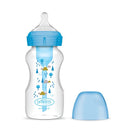 [2-PK ] Dr. Brown’s 9 oz/270 mL PP W-N Anti-Colic Options+ Baby Bottle 1-Pack - 4 Design
