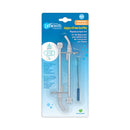 [Bundle of 2] DR. Brown's 9OZ/270Ml Wide-Neck Sippy Straw Replacement, Clear, 2-Pack