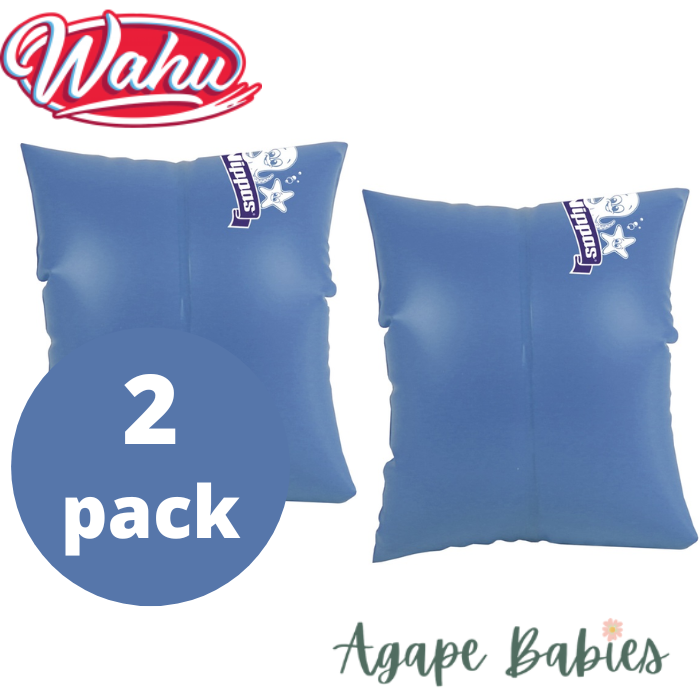 [2-Pack] Wahu Nippas Roll Up Arm Bands 2-6 years- 3 Color