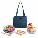 PackIt Freezable Hampton Lunch Bag - Teal Corduroy