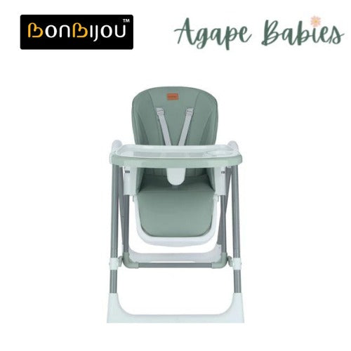 Bonbijou Relax 2-In-1 High Chair With Swing - Green