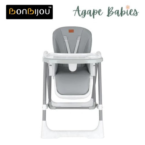 Bonbijou Relax 2-In-1 High Chair With Swing - Grey
