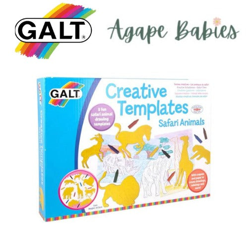 Galt Creative Template (Safari Animals)