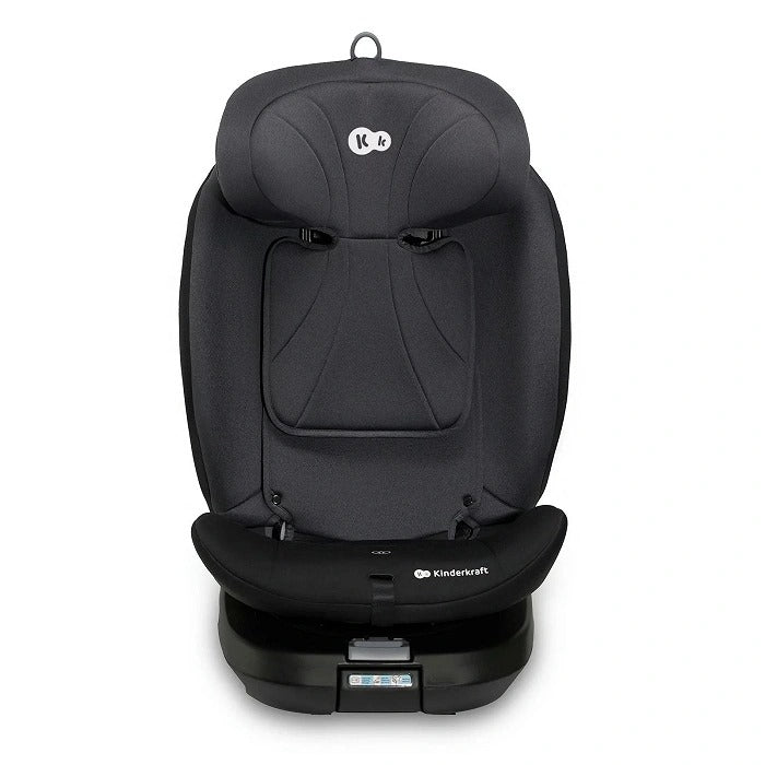 [2-Year Warranty] KinderKraft Car Seat, I-360 - Black