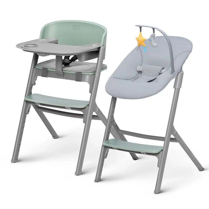 (ETA End July) KinderKraft High Chair Livy w/Calmee 2 in 1 - Green