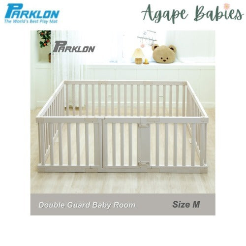 Parklon Double Guard Baby Fence Oatmeal Beige (M) Size: 1900 x 1300