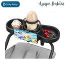 Lucky Baby Universal Clip On Adjustable Stroller Tray (Mobile & Cup Holder)