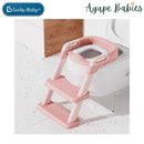 Lucky Baby Grow Up Potty Training Seat W/Ladder - 2 Colors