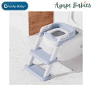 Lucky Baby Grow Up Potty Training Seat W/Ladder - 2 Colors