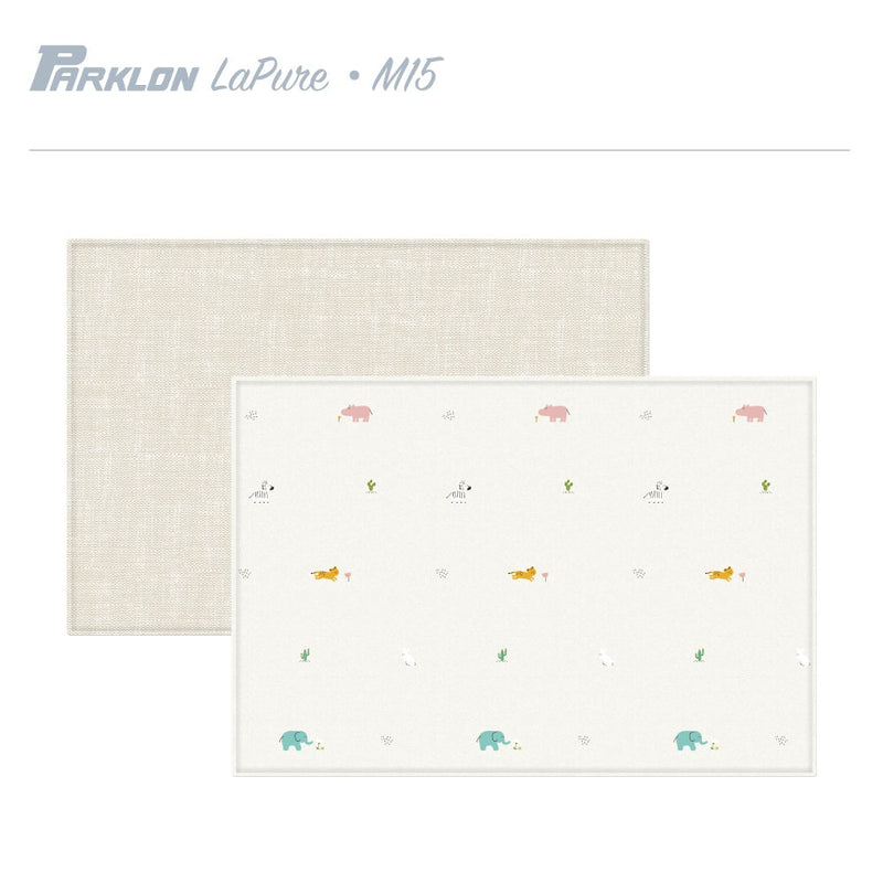 Parklon LaPure Jungle Friends Fabric Beige (M15) Size: 1900 x 1300 x 15mm