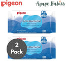 [2-Pack] Pigeon Anti-Bacterial Wet Tissue 60s
