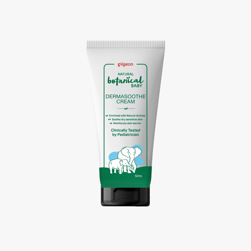 [2-Pack] Pigeon Natural Botanical Baby DermaSoothe Cream 50ml